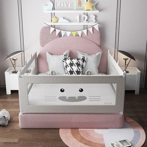 1.2 M Baby Bed Fence Home Kids Playpen Safety Gate Products Child Care Barrier for Toddler Bed Rail Guard Rail Folding Sleep Kid