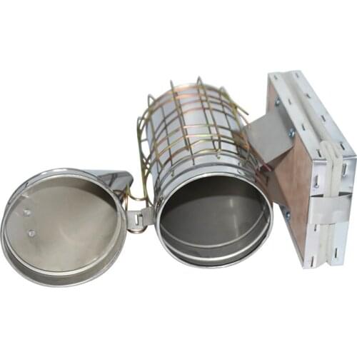 Bee Smoke Sprayer Beehive Equipment Beekeeping Tools Beekeeping Manual Bee Smoker Stainless Steel Smoker Transmitter Kit
