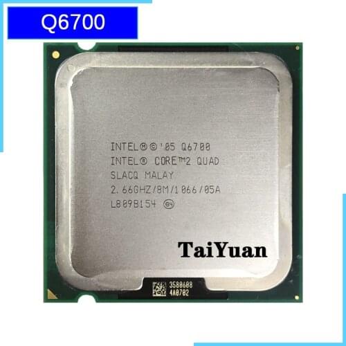 Intel Core 2 Quad Q6700 2.6 GHz Quad-Core CPU Processor 8M 95W 1066 LGA 775