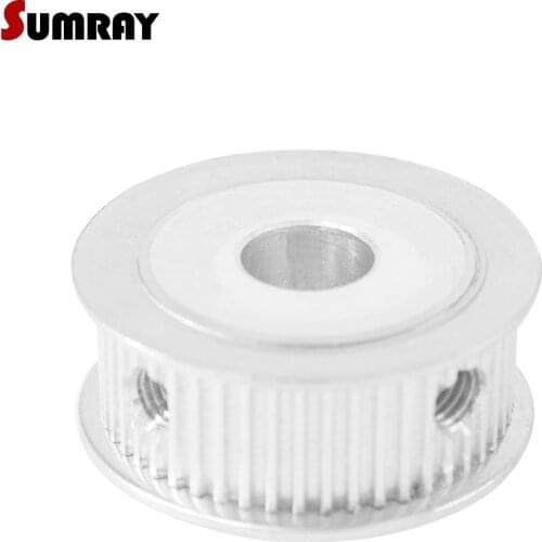 SUMRAY MXL 60T Timing Pulley 6/8/10/12/14/15/19/20mm Inner Bore Stepper Motor Pulley 7/11mm Width Aluminium Pulley Wheel