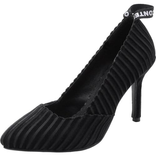 Sexy stilettos high-heeled shoes 19 years of age season pointed idle light mouth size size 32-42 single woman shoes