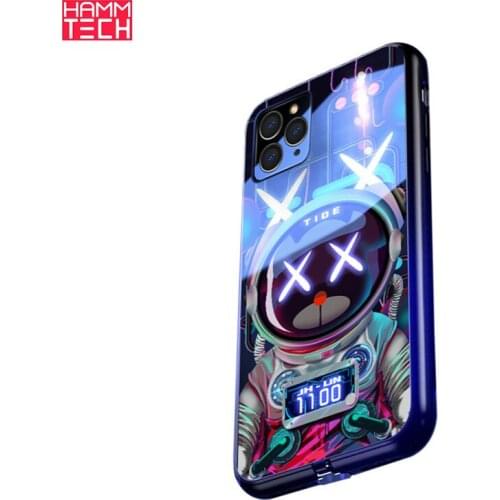 Call Flash Phone Case Smart Voice-activated Luminous Mobile Phone Shell for iPhone12 iPhone11 iPhoneXs Max