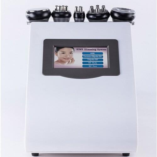 5in1 Ultrasonic Liposuction 40K Cavitation Vacuum Multipolar bipolor RF laser Slimming radio frequency SKIN BODY SALON MACHINE