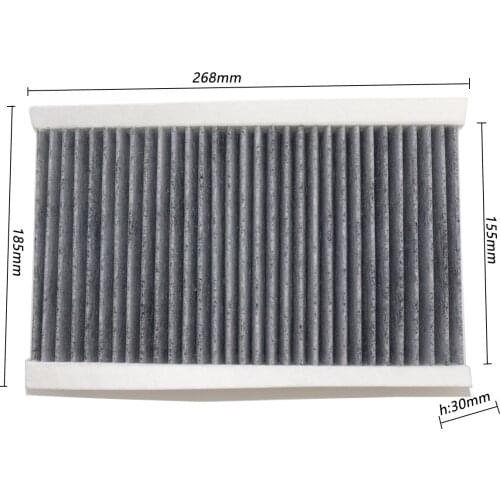 Car Cabin Air Filter For LAND ROVER DISCOVERY III (L319)2004 2005 2006 2007 2008 2009 2010 2.7TDI 4.0L 4.4L JKR500020 CU2747