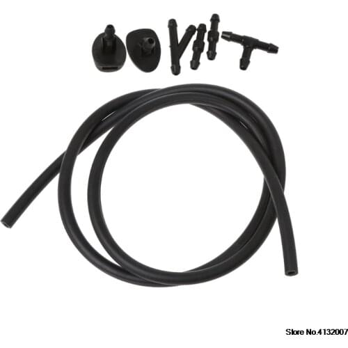 High Quality 2 Pcs Windscreen Car Water Wiper Nozzle Mist Washer Spray Jet AP For Peugeot 307