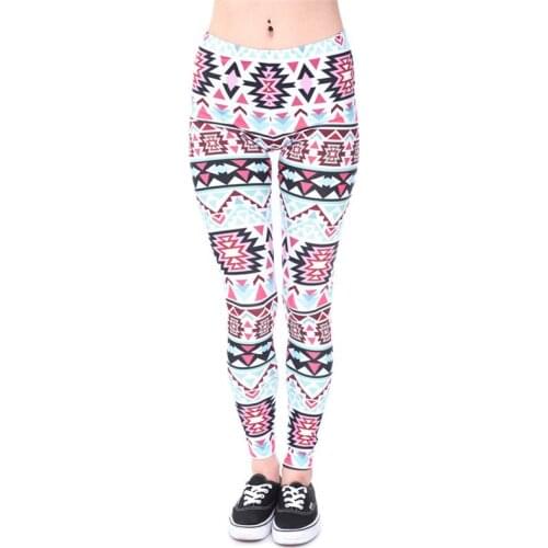 2019 Brand New Fashion Printing legins Punk Womens Legging Stretchy Trousers Casual Slim fit Pants Leggings