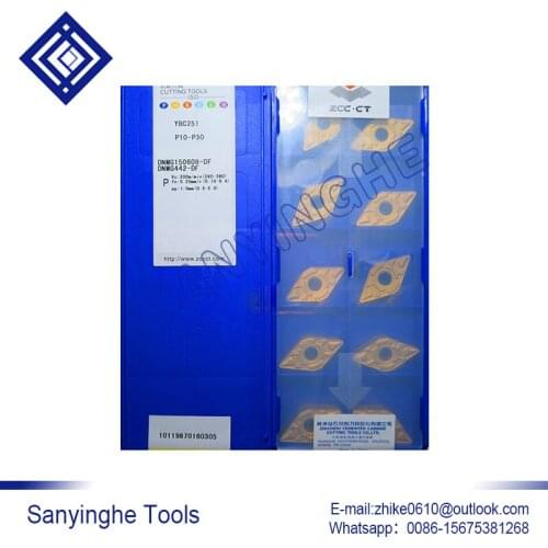 Free shipping high quality 10pcs/lots YBC251 DNMG150608-DF cnc carbide turning inserts