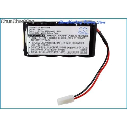 Cameron Sino 3000mAh Battery XB1918 for Euro Pro APL1172M, EU-36120, Shark V1917, Shark V1950, Shark VX3, Shark XB1918