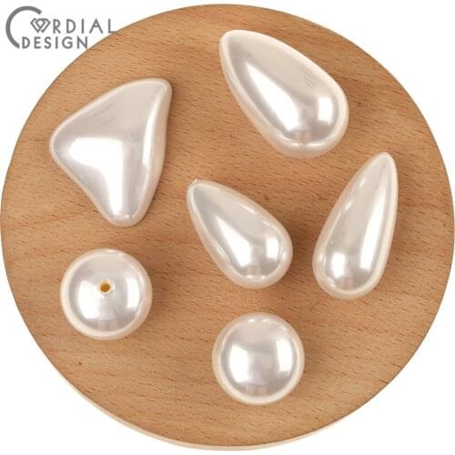 Cordial Design Acrylic Bead/Imitation Pearl Beads/Hand Made/Jewelry Accessories/DIY Making/Jewelry Findings & Components