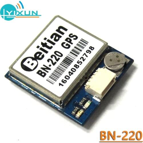 BEITIAN BN-220 Small volume GNSS module 3.6V-5.5V TTL level GPS GLONASS Dual GPS module built in FLASH F3 CC3D Beidou