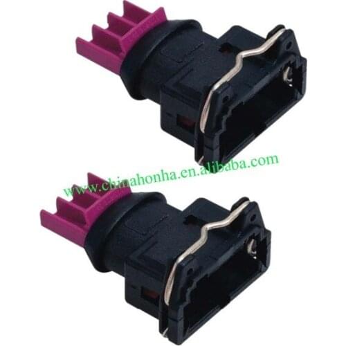 Free shipping 2pcs 3pin 3.5series Motor idle speed motor sensor plug wire electric harness cable connector 443 906 233