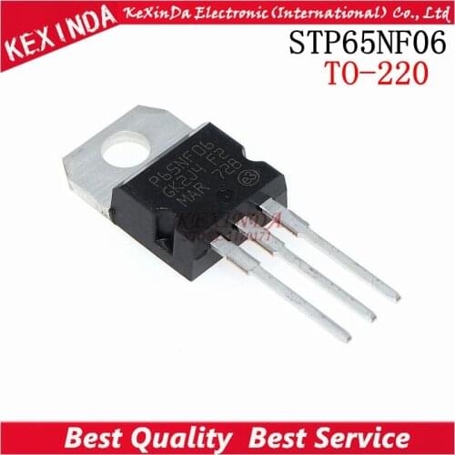 Free Shipping 50pcs/lot P65NF06 TO-220 STP65NF06 TO220 65NF06 60V 60A new and original