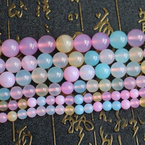 Wholesale Multi-color agates Loose Beads 15inch , For DIY Jewelry Making !We provide mixed wholesale for all items