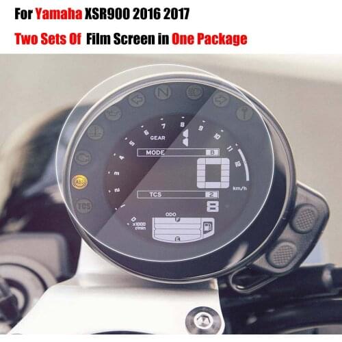 Two Sets Film Screens In One Parcel For Yamaha Cluster Scratch Protection Film Screen Protector XSR900 XSR 900 2016 2017