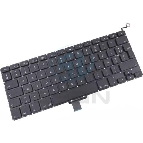 French A1278 keyboard with backlight for Macbook pro 13.3 inches laptop MD101 MD 102 keyboards with backlit Brand New 2008-2012