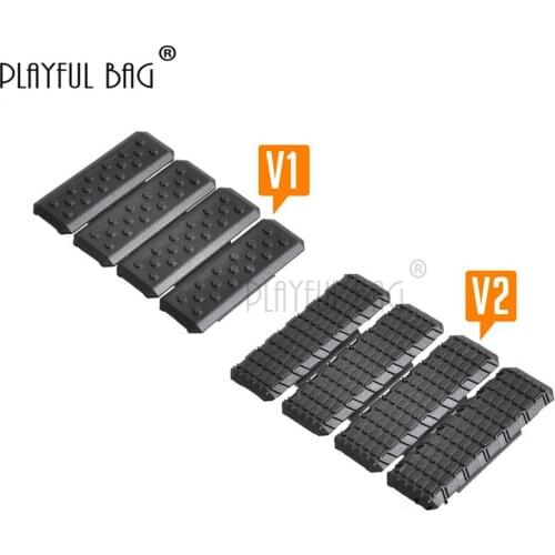 PB Playful bag Outdoor sport Gel ball gun Handguard rail cover MLOK-COVER 4PCS Replica version CS toys accessories QA88S