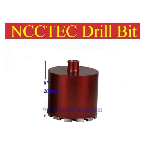 Short crown wet diamond drilling bits | concrete wall wet core bits | Professional engineering core drill tools