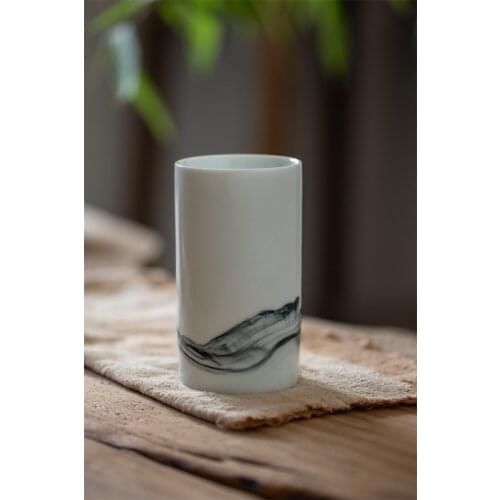 Landscape Ceramic Mug Water Cup Hand Paint Porcelain Drink Bottle Coffee Milk Mug