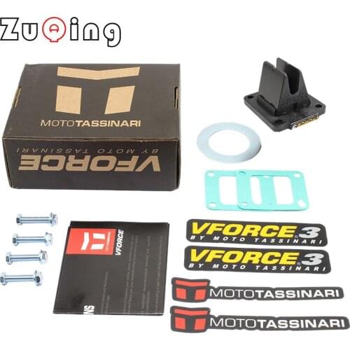 V384A Motorcycle Carbon Fiber V-FORCE VFORCE 3 Reed Valve Cage Force Set For Kawasaki KX80 KX85 KX100 And Suzuki RM100
