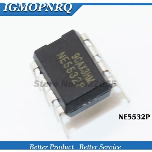 10PCS NE5532P DIP8 NE5532 DIP 5532P DIP-8 new