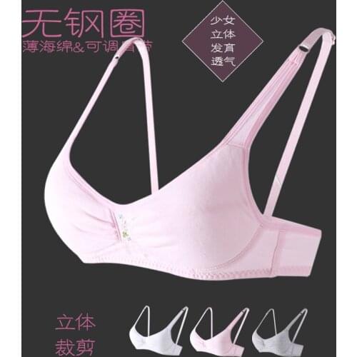 Teenage Girl Underwear Puberty Young Girls Small Bras Child Teen Training Bra for Kids Teenagers Girl Undergarments 100% Cotton
