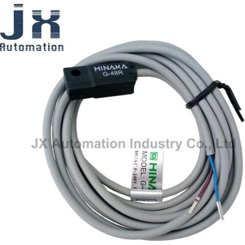 Original Taiwan HINAKA Magnetic Switch SPST Normally Open Type Two-wire Sensor G48R for Booster Cylinder