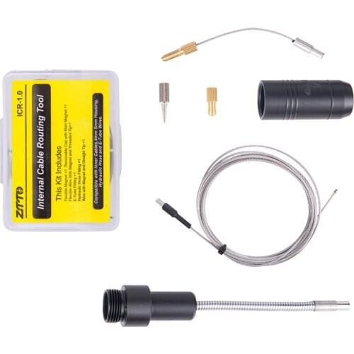 Professional Bike Internal Cable Routing Tool Aluminium Alloy Titanium Frame Hydraulic Cables Threader Treading Repair