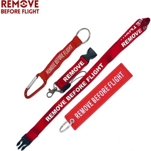 Remove Before Flight Lanyards Keychain Strap for Motorcycle Car Key Rings Lanyard Key Holder Hang Rope Mix Lot Christams Gifts