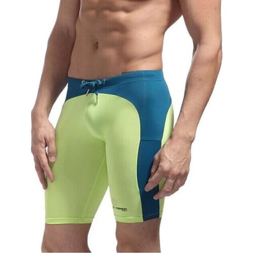 Super Comfy Swimwear Swimsuit Men Swim Shorts Swimming Trunk Long Bikini Tight Boxer Beach Bathing Short Low Rise Man Board Wear