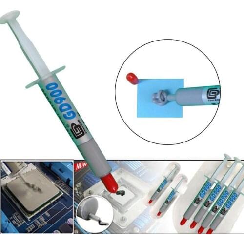 Gd900 1/3/7/15/30G Hot Thermal Conductive Grease Paste Silicone Plaster Sink Compound for Cpu Cooler Cooling Heatsink Plaster