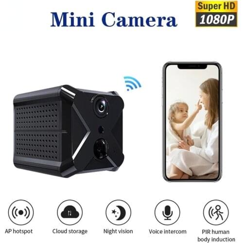 X9 1080P HD Sports Camera Non-light Night Vision Camera Home Security Surveillance Baby Care Wireless WiFi Monitor