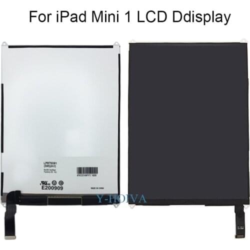 Y-HOIVA For iPad Mini 1 Lcd Screen Replacement For iPad Mini 1 1st Lcd Display A1455 A1454 A1432 Free shipping + Repair Tools