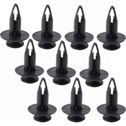 10pcs hot Plastic Car Door Trim Panel Retainer Clip Fastener Buckle Black Hot For Focus/Expedition/Fiesta 1996-2002