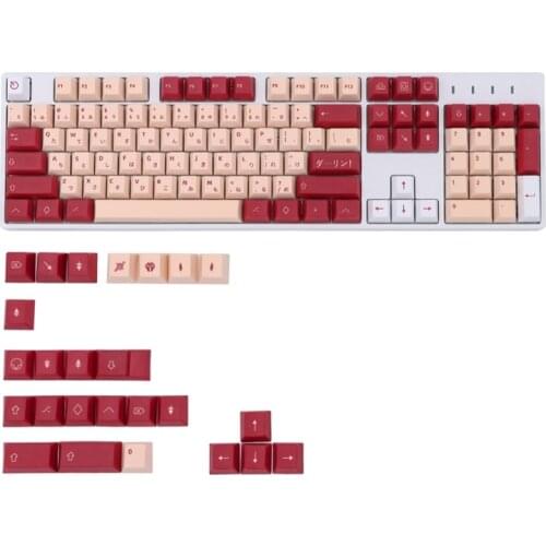 129 Keys / Set Cherry Profile Custom Daling Theme Original Keycaps PBT Dye Sublimation Keycaps for MX Cherry