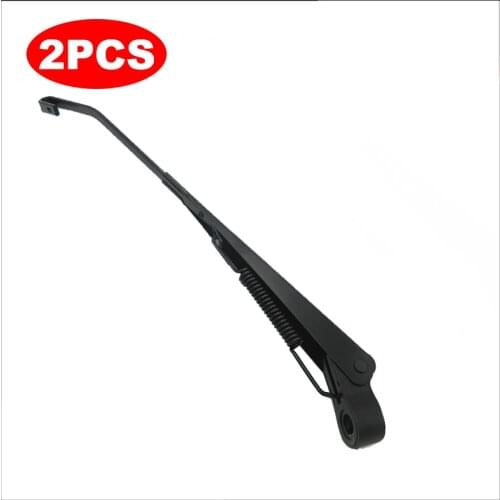 2X Car Front Right Windscreen Windshield Wiper Arm for Land Rover Defender RHD All Model 02-16 Black Autopart Accessories OEM
