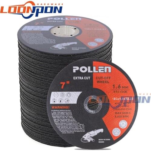 7 Inch Metal Cutting Discs Stainless Steel Cut Off Wheels Flap Sanding Grinding Discs For Angle Grinder Wheels 1-20Pcs