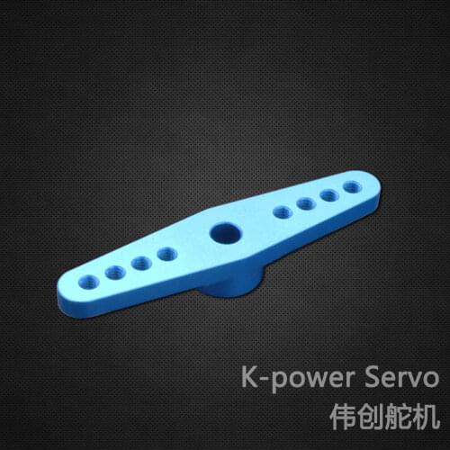 Aluminum 39mm 25T Blue Steering Servo Arm Horn for K-power/Futaba Standard Servo