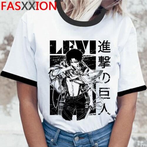 Attack on Titan Titans Attack Shingeki No Kyojin top tees tshirt male 2021 grunge vintage tshirt tumblr