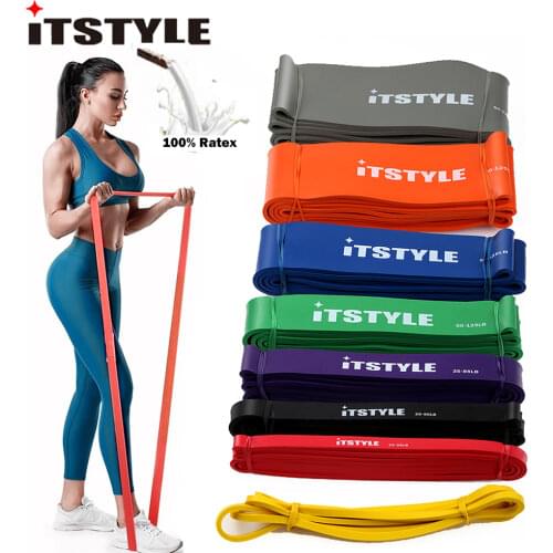 ITSTYLE Resistance Bands 208CM 8 Level Crossfit latex Loop Strap Expander Power Lifting Rubber Pull Up Strengthen Muscles Rope