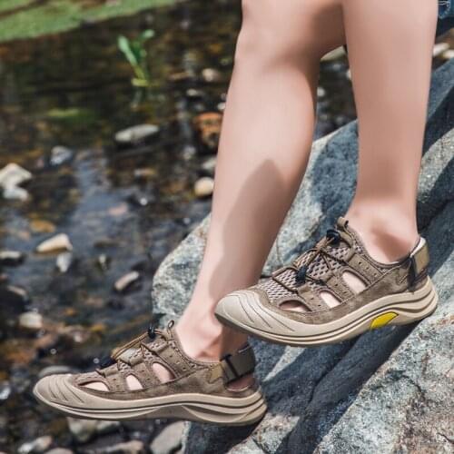 Masculino shoes beach sandalen homme roman herren ete male 2019 sandal heren leather size 2020 for sandalsslippers safety en de