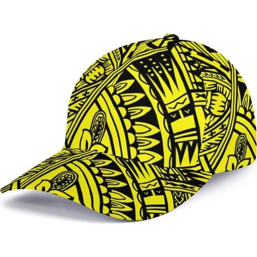 New Arrivals Polynesian Tribal Outdoor Sport Running Baseball Hat Men Quick-drying Summer Visor Caps Adjustable Snapback Hats