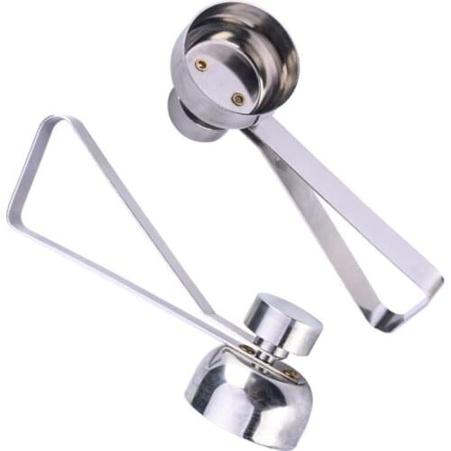 Stainless Steel Egg Topper Cutter Shell Boiled Egg Openers Kitchen Tool xobw