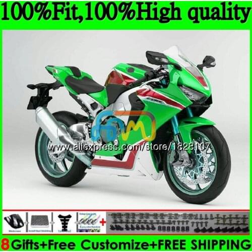 Injection For HONDA CBR 1000 RR CBR1000RR green stock 17 18 19 145BS.32 CBR 1000RR CBR-1000RR CBR1000 RR 2017 2018 2019 Fairing