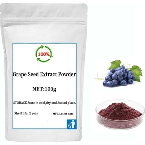 Skin care OPC natural grape seed proanthocyanidin powder 95% for antioxidant