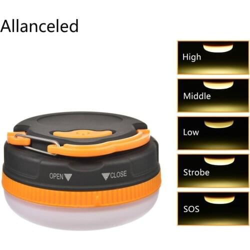 Portable Camping Lamp Night Light 120 Lumen Ultra Bright LED Camping Hiking Lantern Outdoor Camping Lantern Tent Lamp