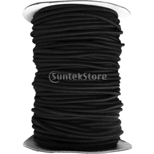 4mm Strong Elastic Bungee Rope Shock Cord Tie Down Roof Racks Boats Trailers - Assorted Size/Color