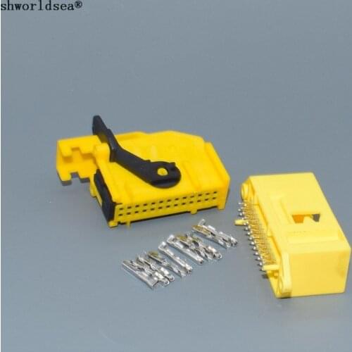 Shhworldsea 26 Way/Pin ECU Automotive Connector 185879-1 185226-1 Wiring Harness Connector Female Male Auto Plug