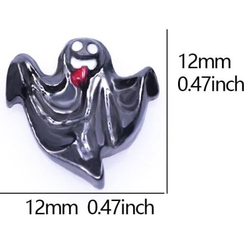 20Pcs/Lot Ghost Alloy Floating Charms Hand-made DIY for Glass Lockets