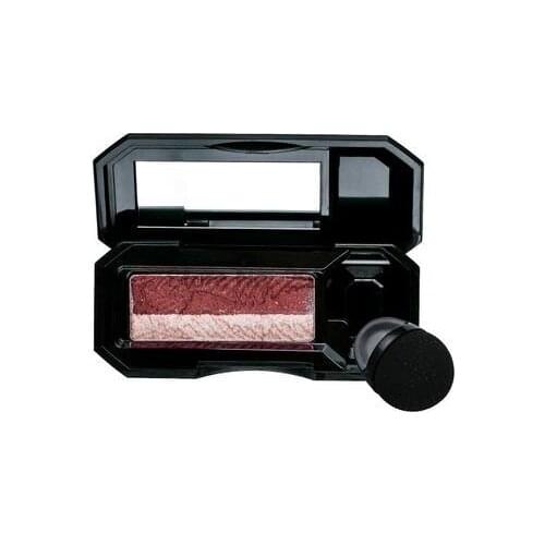 By dhl or ems 200pcs Shimmer Nude Eye Color Blush Makeup Waterproof Mineral Powder Double Color Glitter Eyeshadow