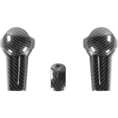 3Pcs/set Car Gear Shift Knob Head Decoration Cover Stickers For Ford Mustang 2015+ Interior Auto Styling